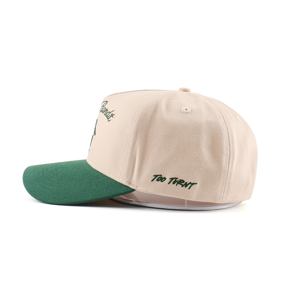 Bayou Bandit Two-Tone Embroidered Cotton Twill Baseball Cap