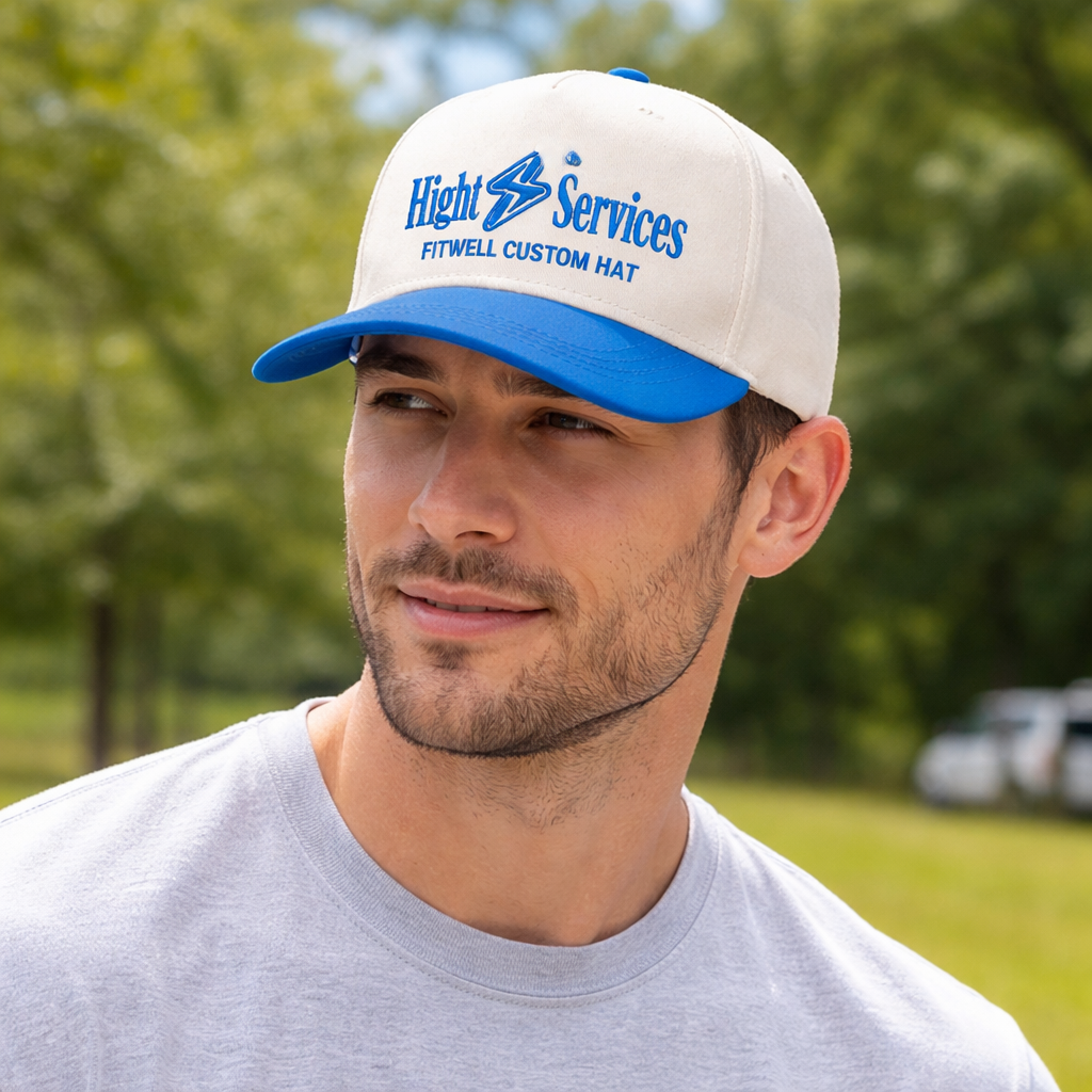 Two-Tone Baseball Hat with &quotInstant Services