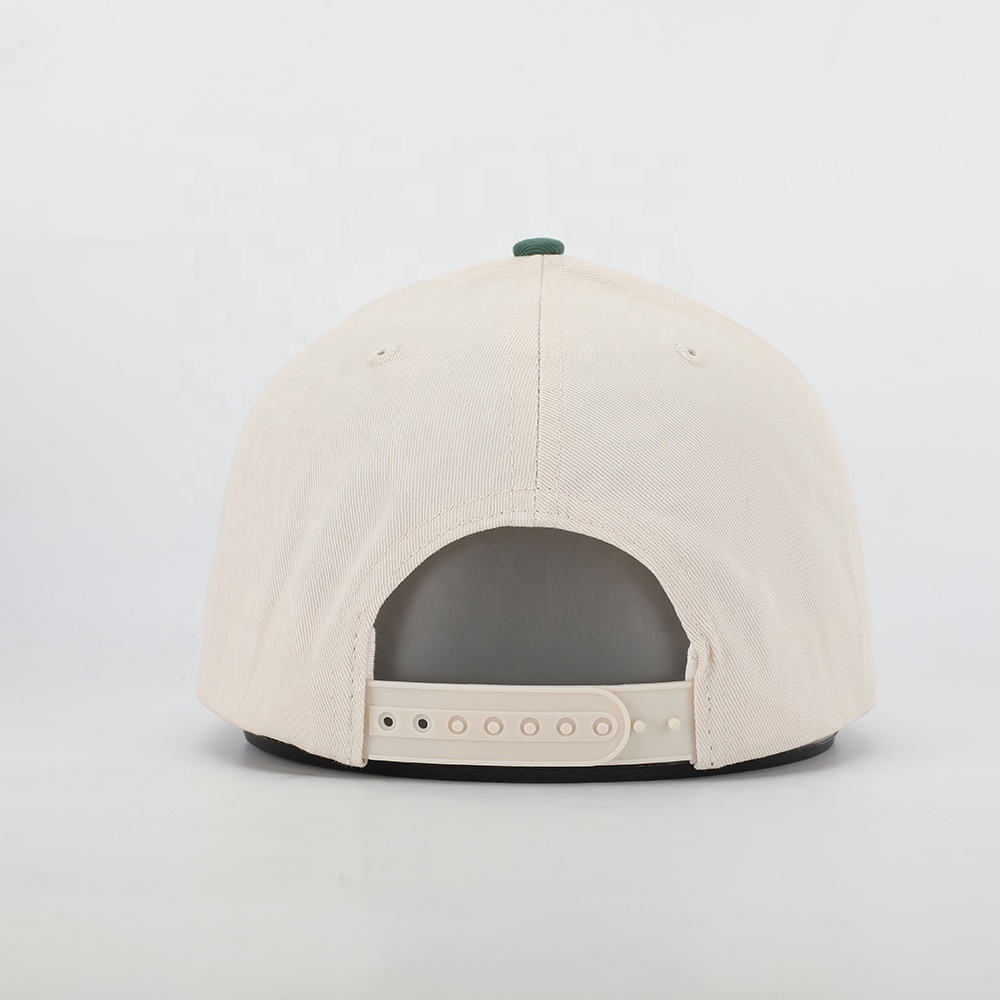 Stock & Row Two-Tone Green Embroidered Baseball Cap