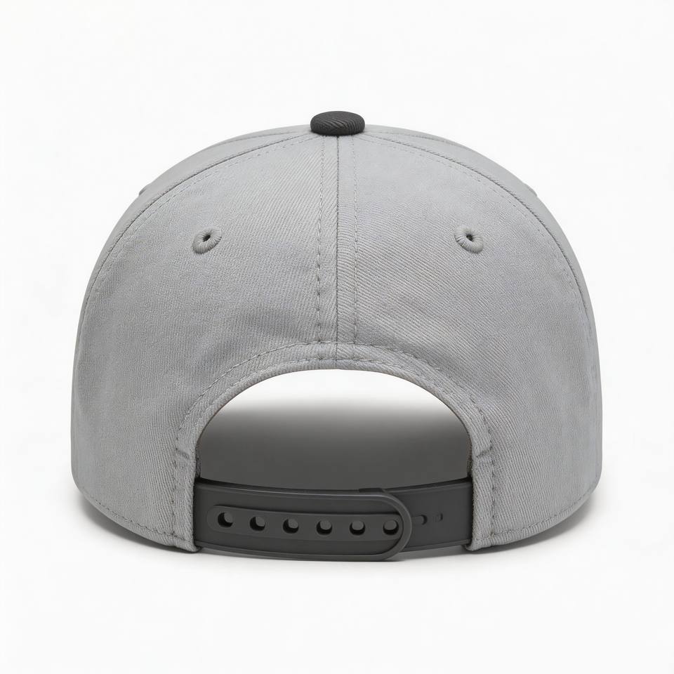 Classic Two Tone Embroidered Cloud Logo Baseball Cap Adjustable Cotton Twill Hat