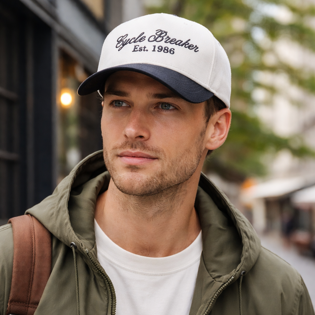 Cycle Breaker Est. 1986 Two-Tone Embroidered Baseball Cap