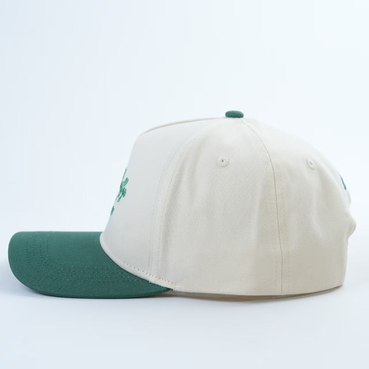 Two-Tone Cotton Twill Baseball Cap with “From Griffiths with Love” Embroidery