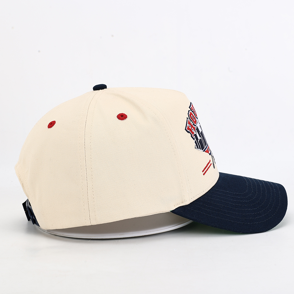 Houston Skyline Embroidered Two-Tone Baseball Cap