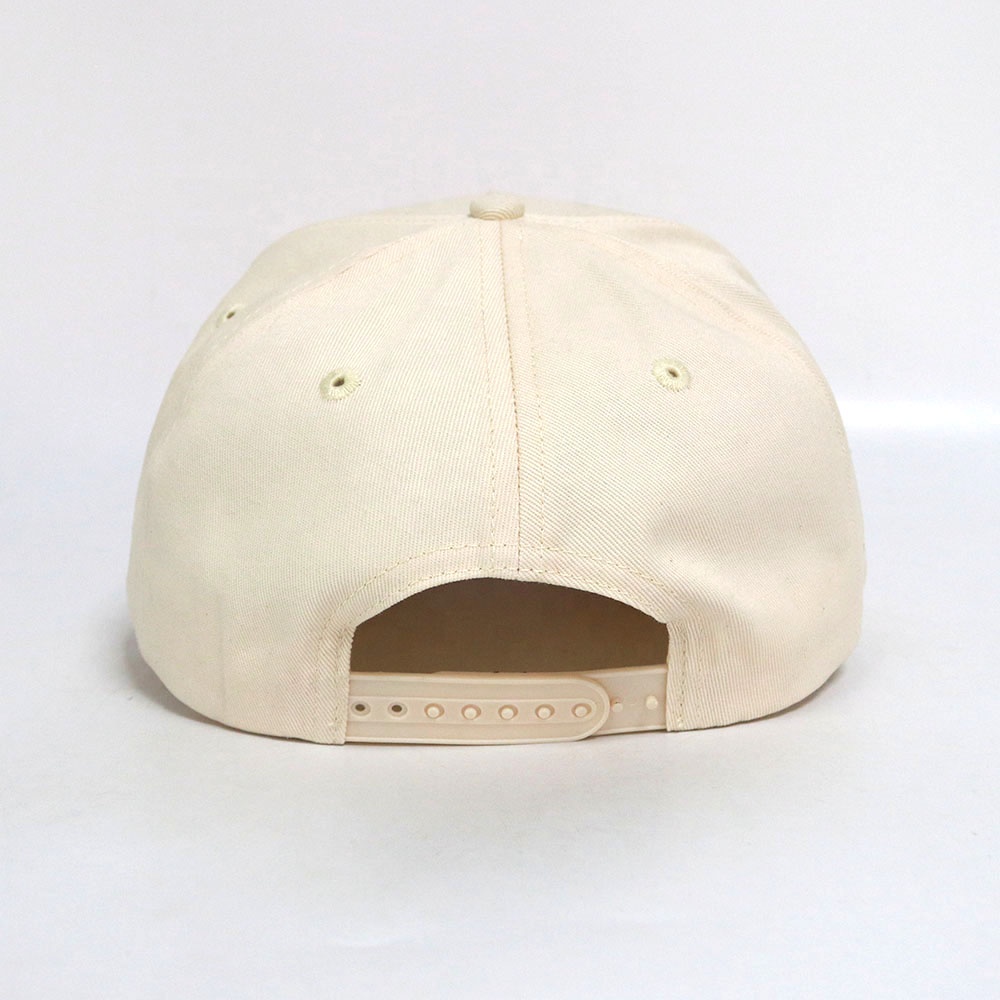 Rooster Golf Two Tone Embroidered Baseball Cap Cream Red