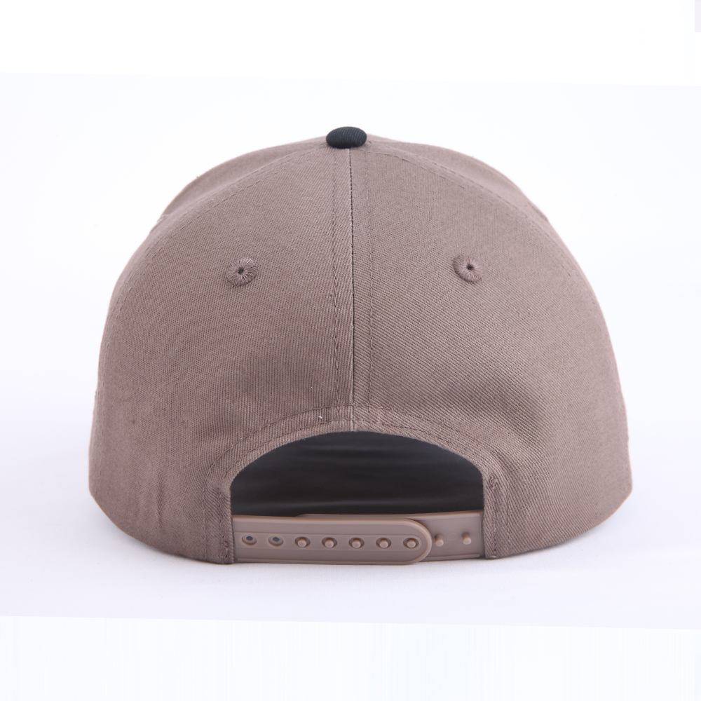 Two-Tone Belmont Acres Flat Embroidered Cotton Baseball Cap