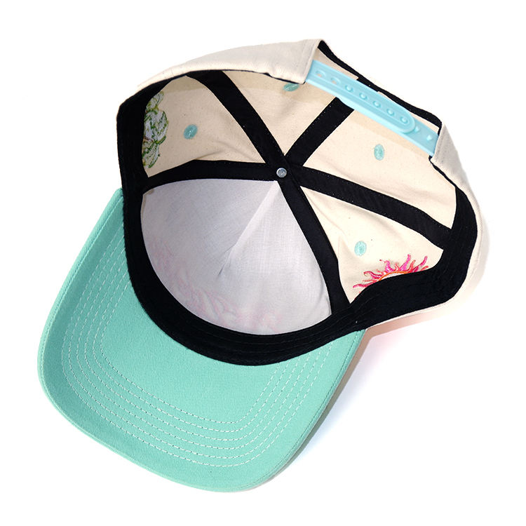Ink Life Inc Two Tone Embroidered Baseball Cap