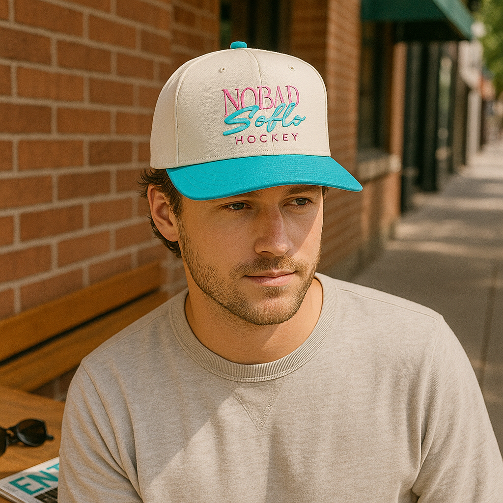Retro Color Block Street Style Embroidered Baseball Cap