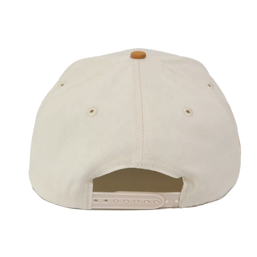 The Ruiners Club Two Tone Embroidered Baseball Cap Beige Brown