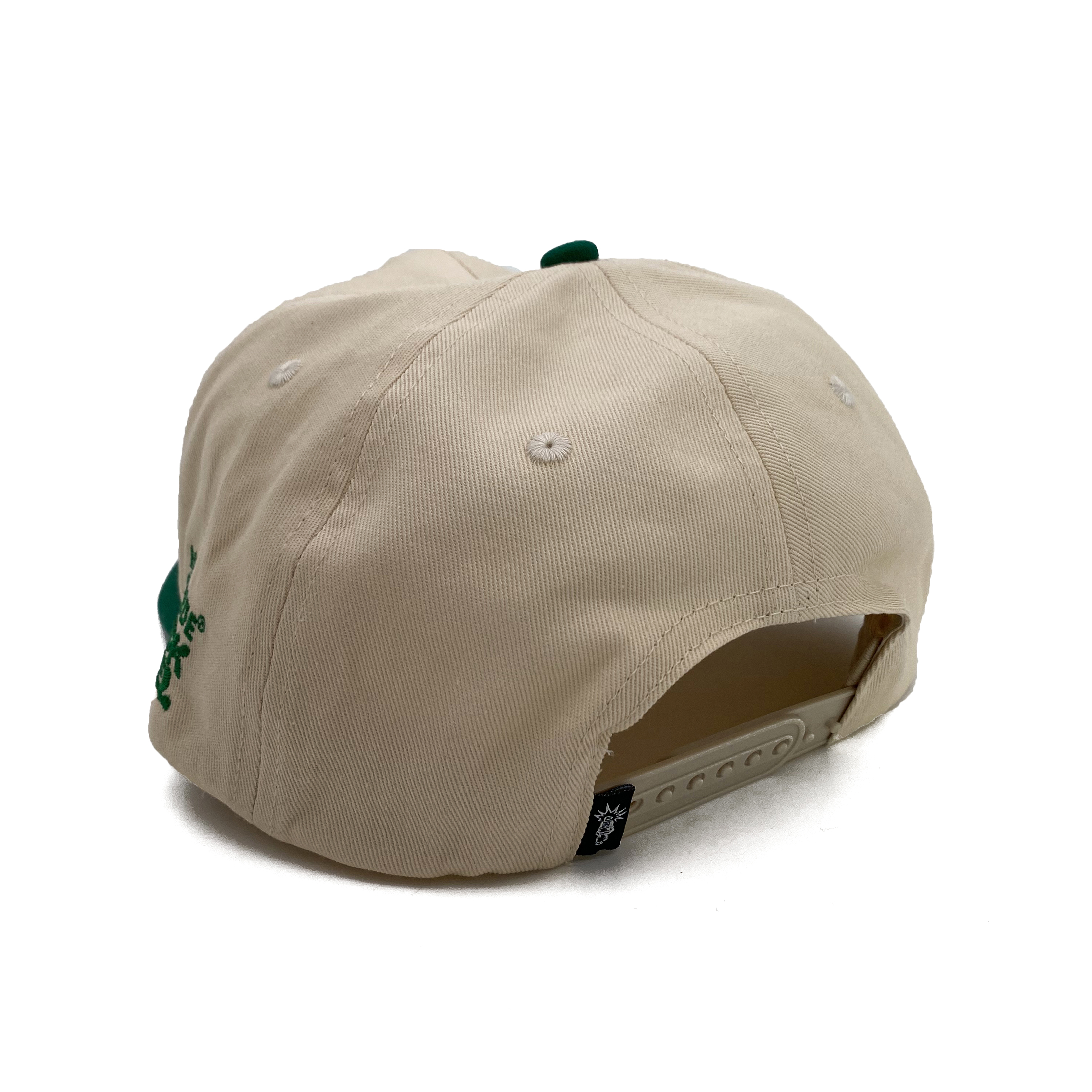 Two-Tone 5 Panel Cotton Twill Cap with Flat Embroidery