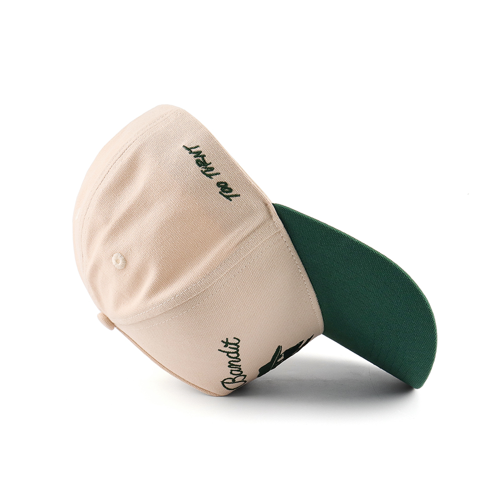 Bayou Bandit Two-Tone Embroidered Cotton Twill Baseball Cap