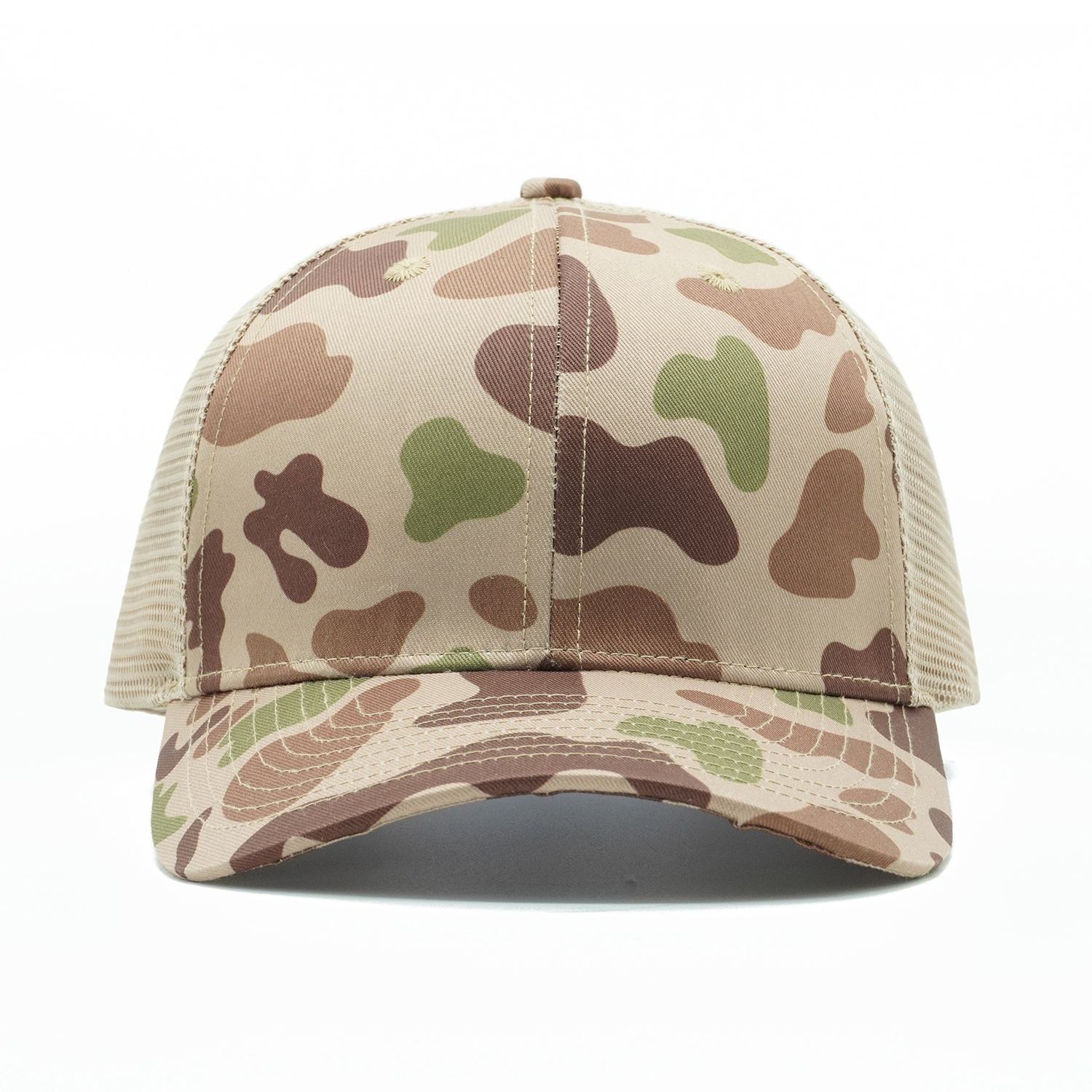 Vintage Desert Camo Mesh Back Trucker Cap