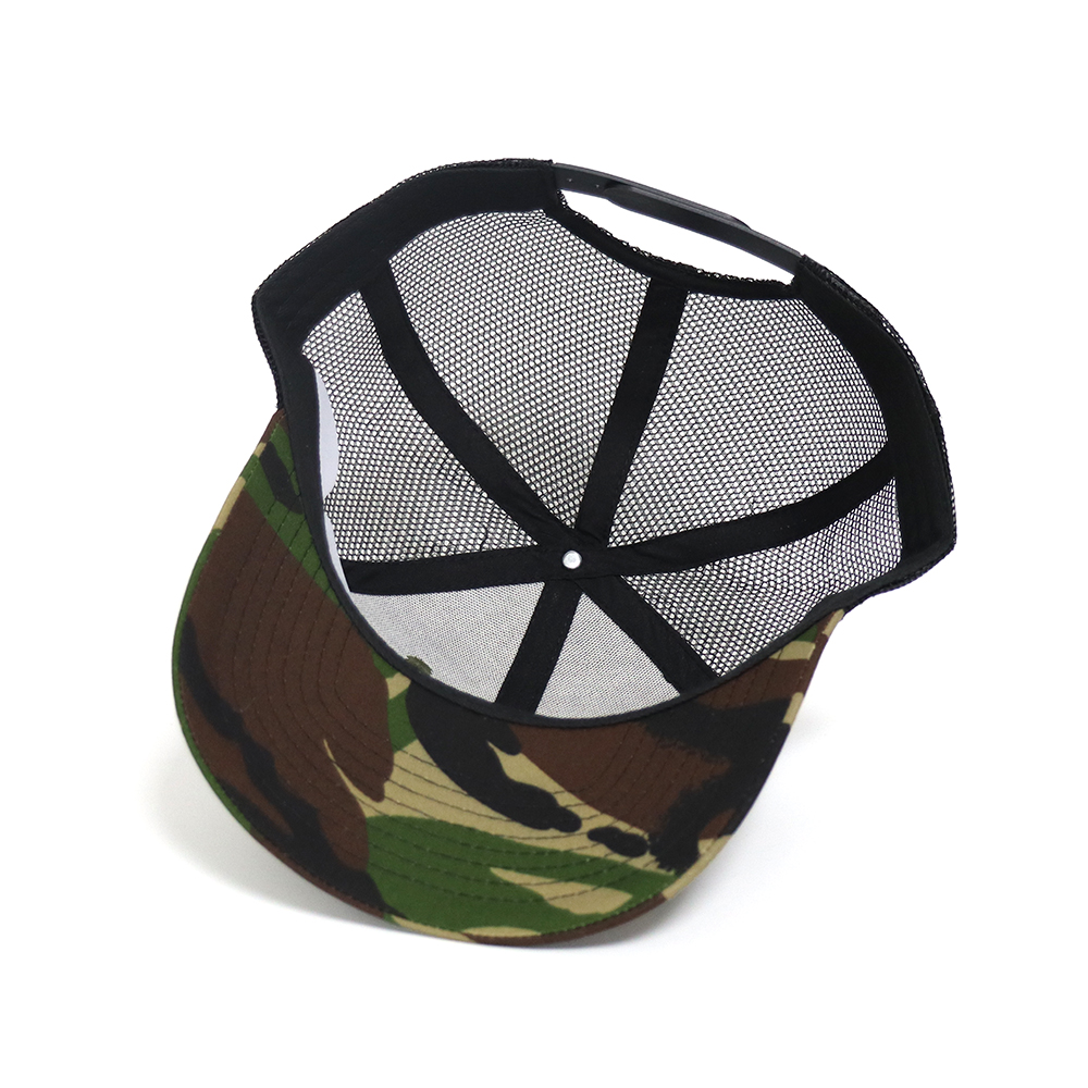 Outdoor Mesh Trucker Hat with Snapback Closure