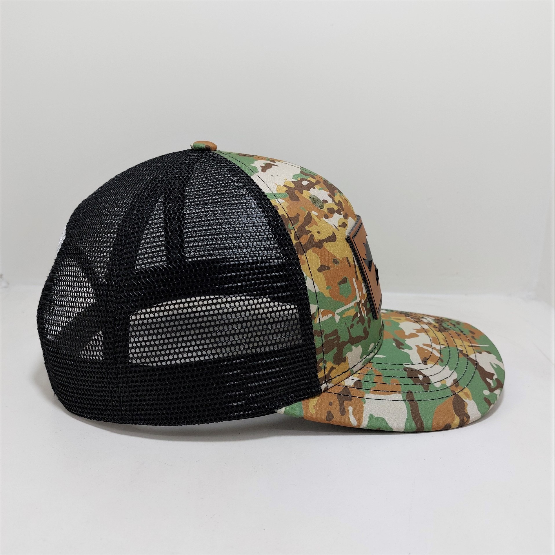 Rhino Patch Camo Mesh Back Trucker Hat