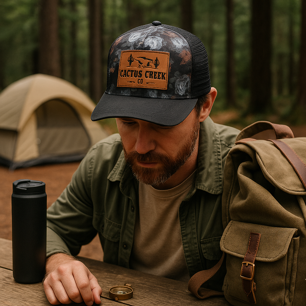 Cactus Creek Floral Mesh Trucker Hat