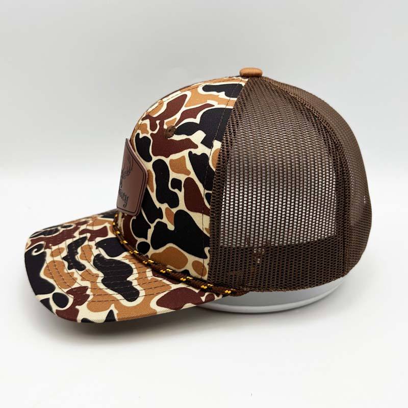 Dover Bluff Hunting Camo Mesh Trucker Hat