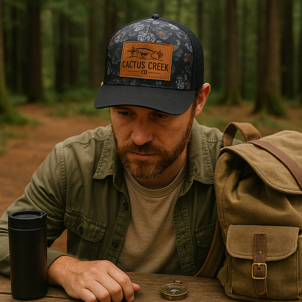 Cactus Creek Floral Mesh Trucker Hat