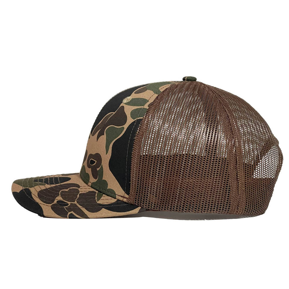 Camouflage Mesh Back Trucker Hat for Outdoor and Hunting