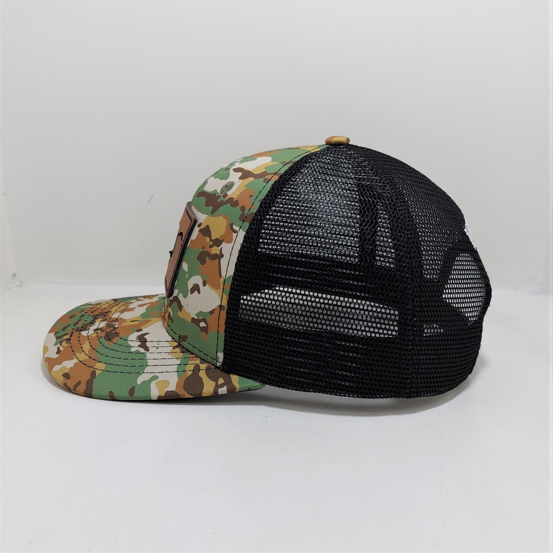 Rhino Patch Camo Mesh Back Trucker Hat
