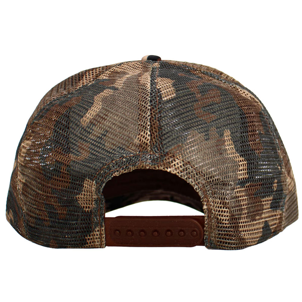 Camo Mesh Trucker Hat – Outdoor Adjustable Hunting Cap