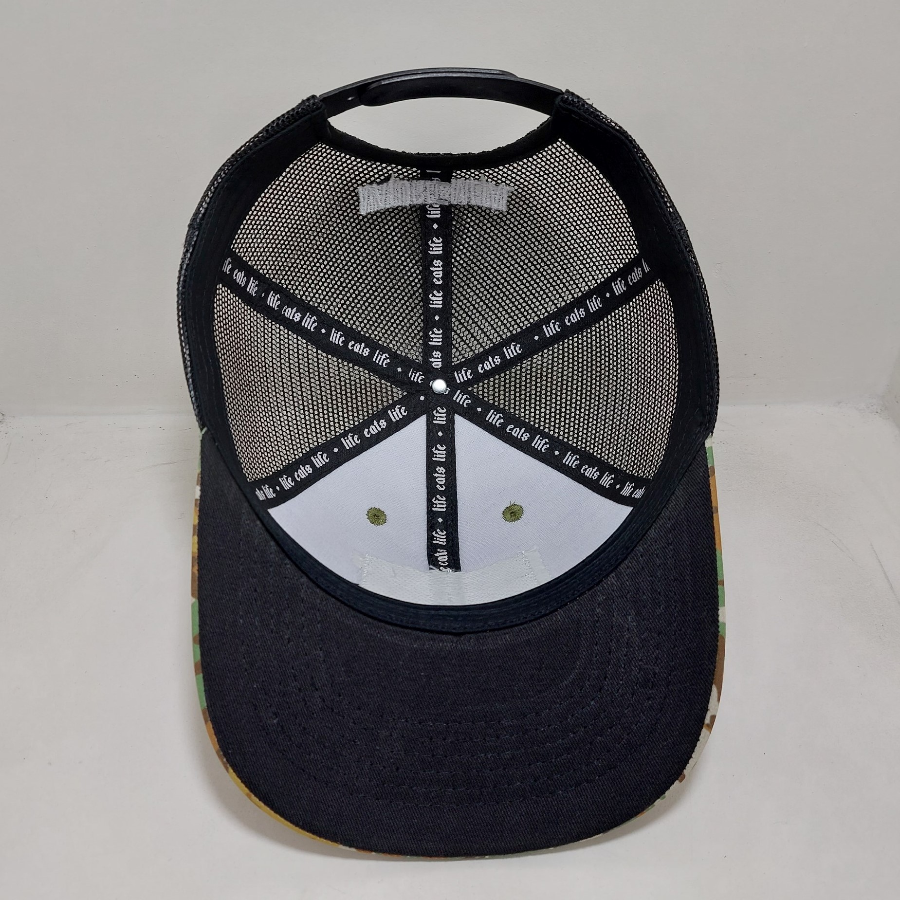 Rhino Patch Camo Mesh Back Trucker Hat