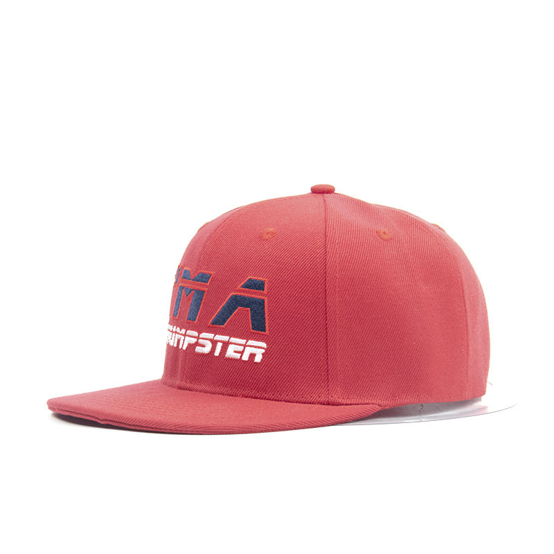 Red I’MA Trumpster Embroidered Snapback Cap