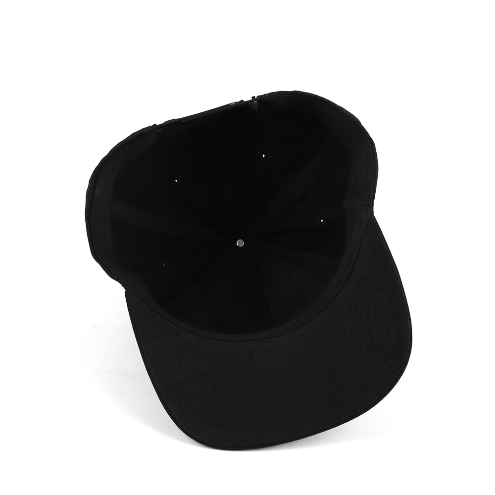 Black Alien Astronaut Embroidered Snapback Cap