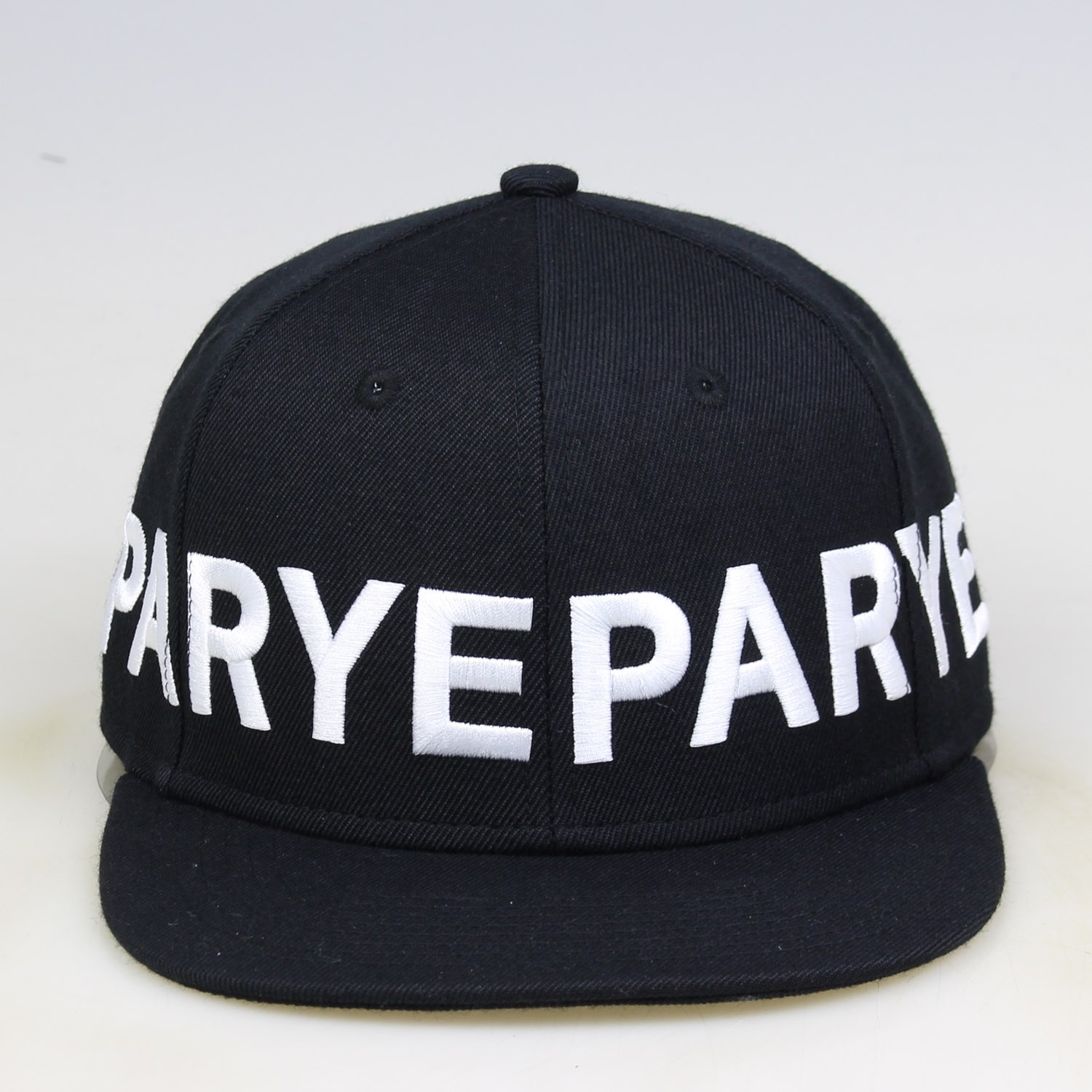 Pray Everyday Black Snapback Hat Bold Embroidered Street Cap