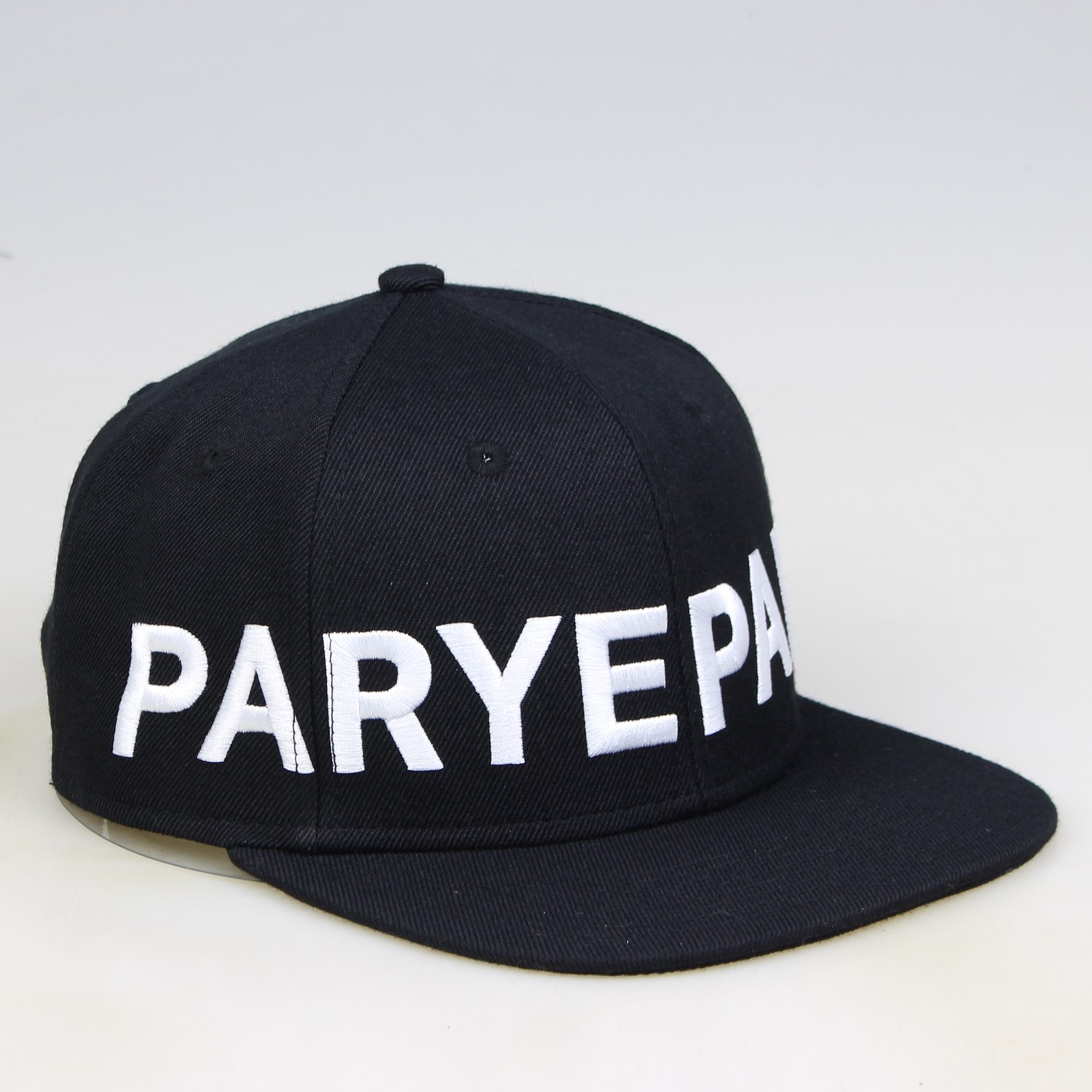 Pray Everyday Black Snapback Hat Bold Embroidered Street Cap