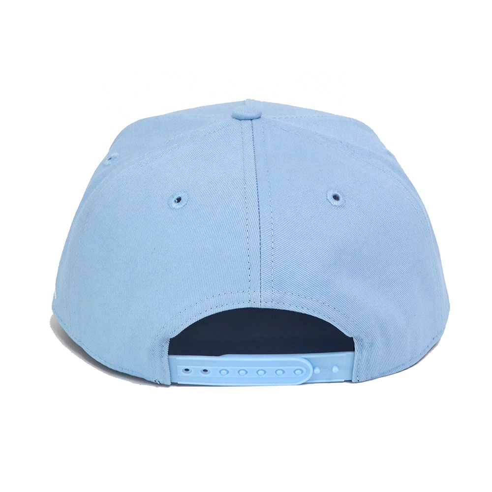 Almost Home Embroidered Light Blue Rope Snapback Hat