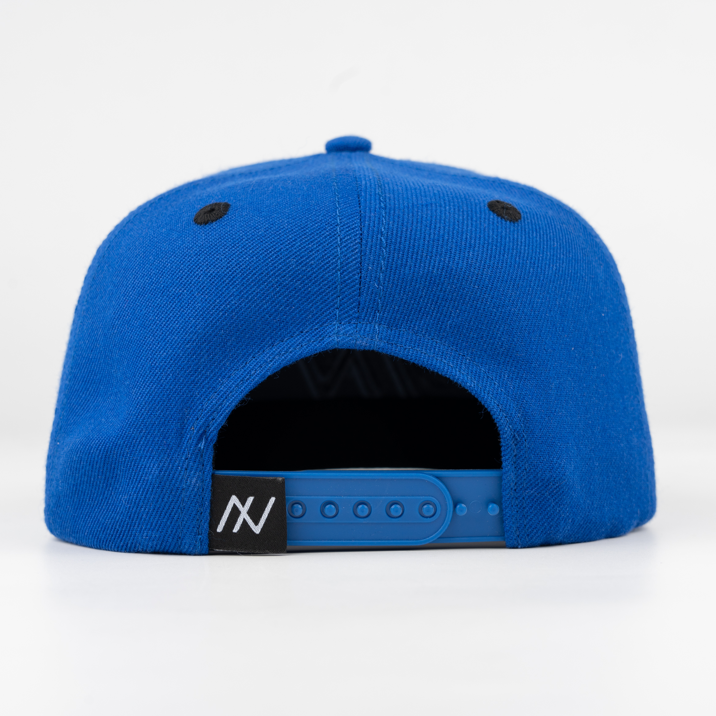 Blue Butterfly Monogram 5 Panel 3D Embroidered Snapback Hat