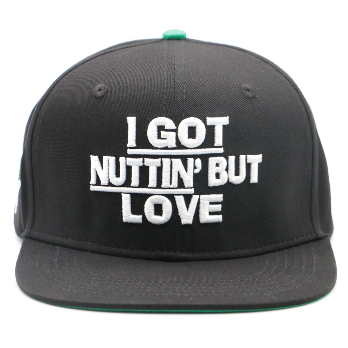 I Got Nuttin’ But Love 3D Embroidered Snapback Hat