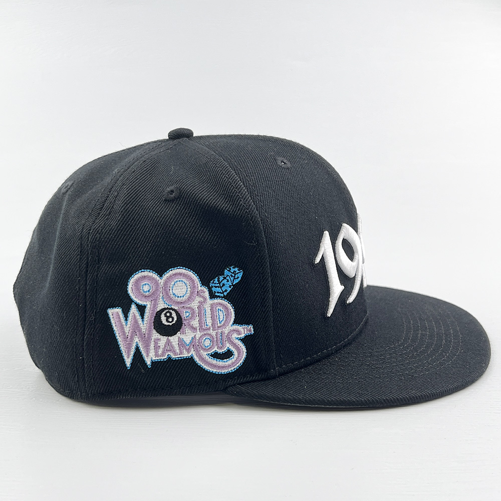 Retro “1990’s” Embroidered 3D Logo Snapback Cap