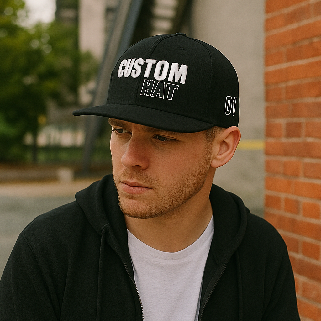 Bold Letter Urban Flat Brim Cap