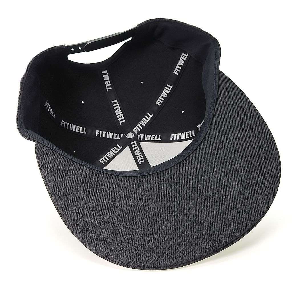 Black Snapback Hat with Embroidered Bear Logo Patch – Legends In Time Design