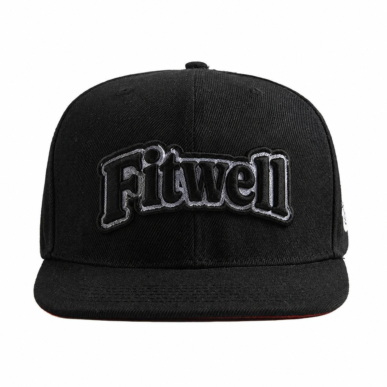 Black 6-Panel Snapback Hat with Raised Sole Seekers Embroidery