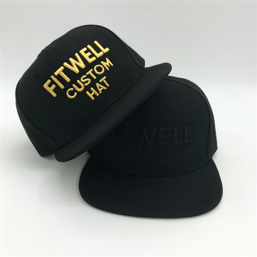 Blessed & Dios Graphic Flat Brim Snapback Cap Set