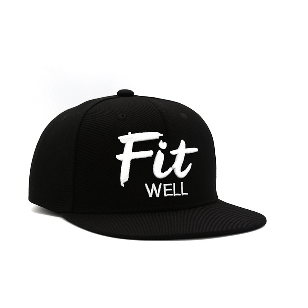 Fitwell WELL Embroidered Streetwear Snapback Hat