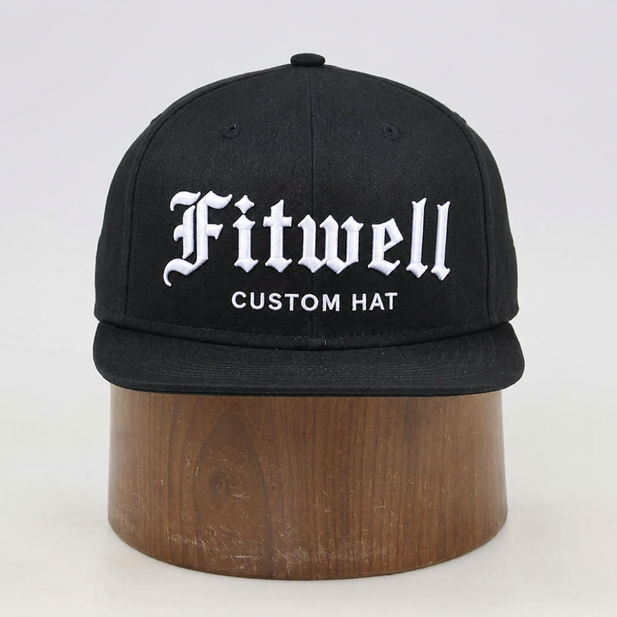 Independent Racing Gothic Embroidered Black Snapback Cap
