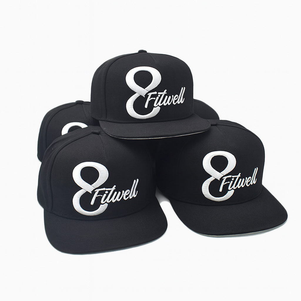 Infinity Symbol 3D Embroidered Snapback Cap