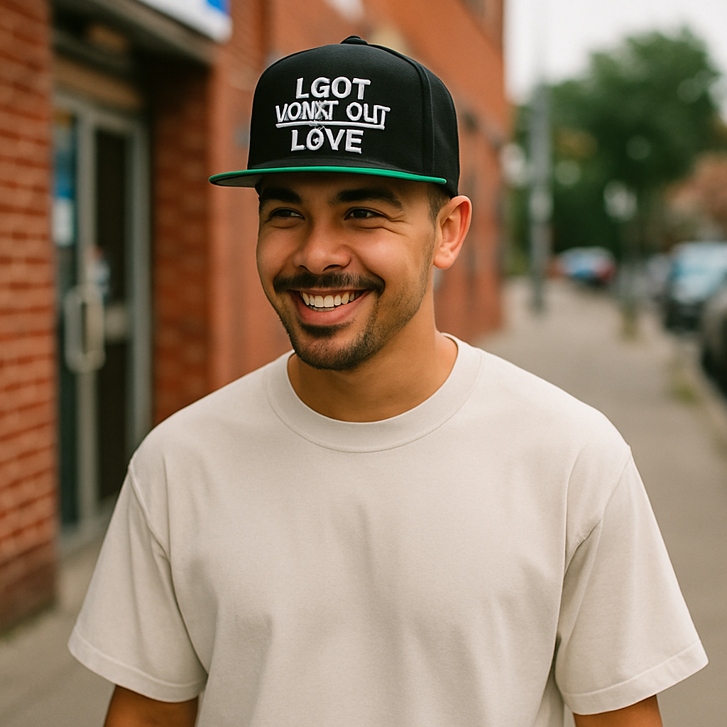 I Got Nuttin’ But Love 3D Embroidered Snapback Hat