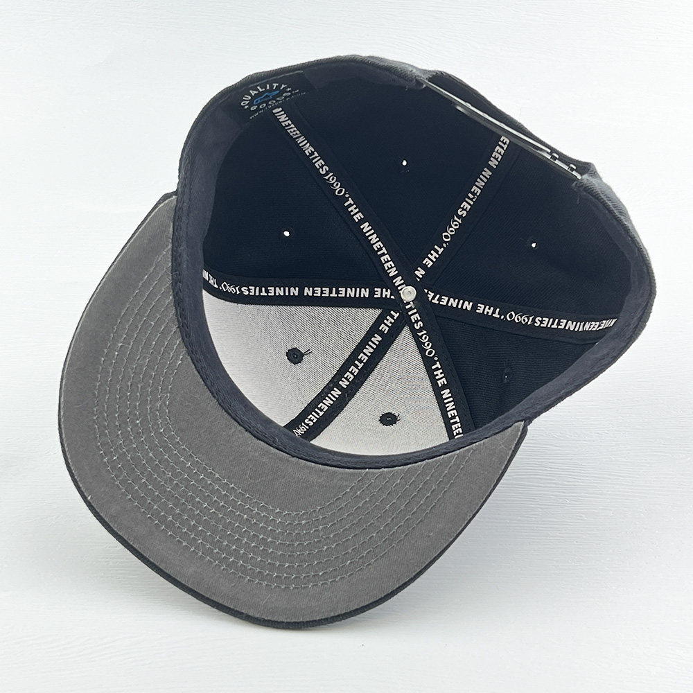 Retro “1990’s” Embroidered 3D Logo Snapback Cap