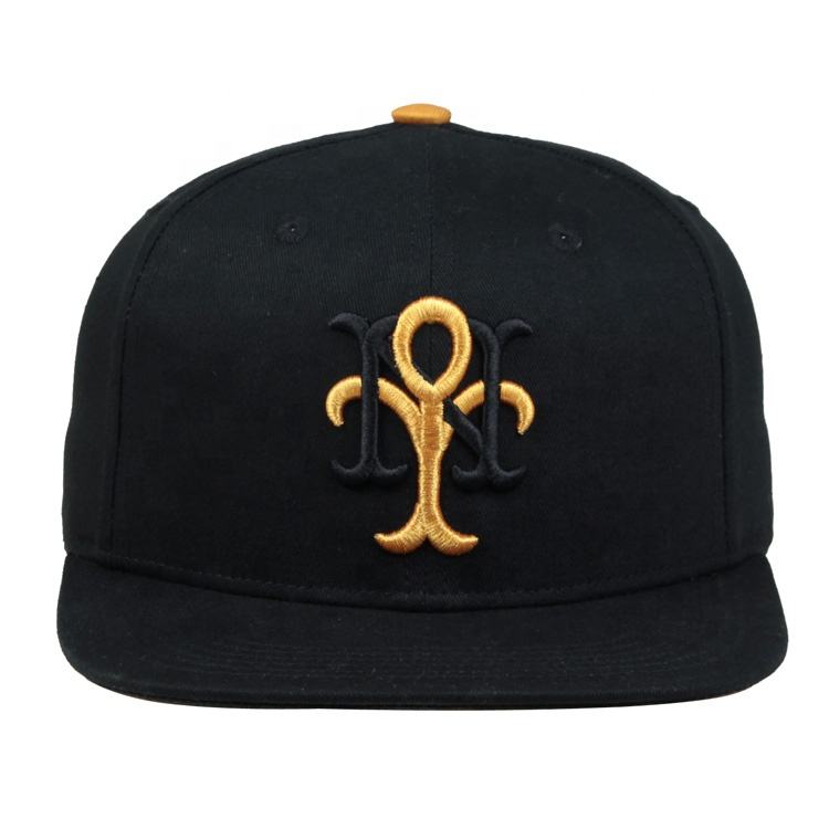 Monogram NY Symbol 3D Embroidered Snapback Hat