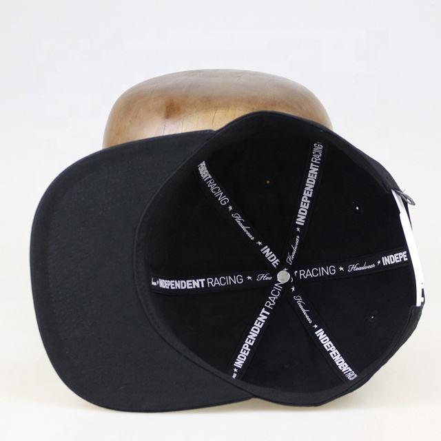 Independent Racing Gothic Embroidered Black Snapback Cap