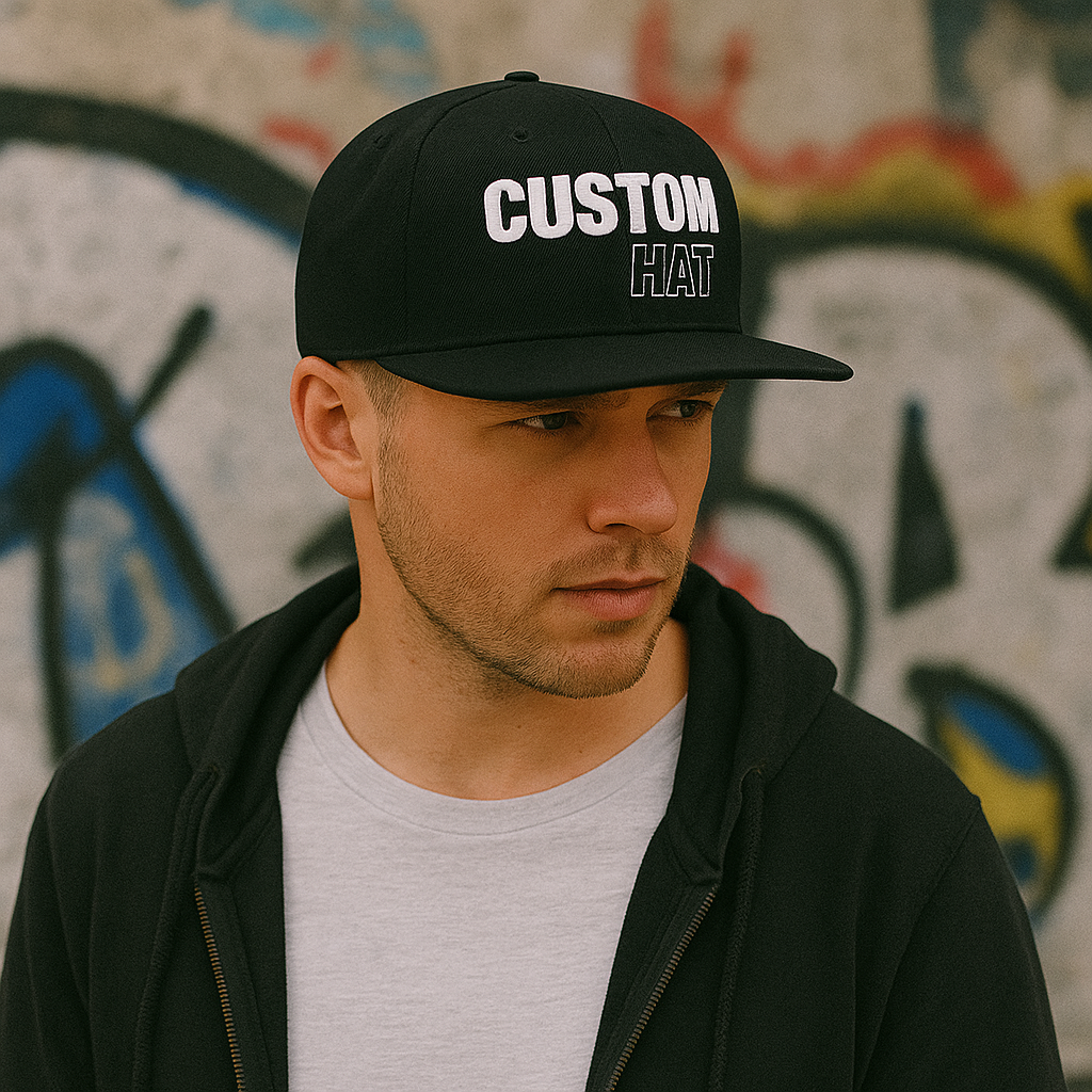 Bold Letter Urban Flat Brim Cap