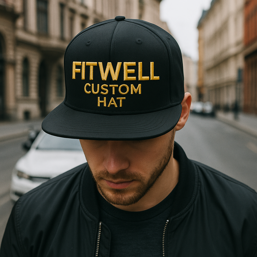 Blessed & Dios Graphic Flat Brim Snapback Cap Set