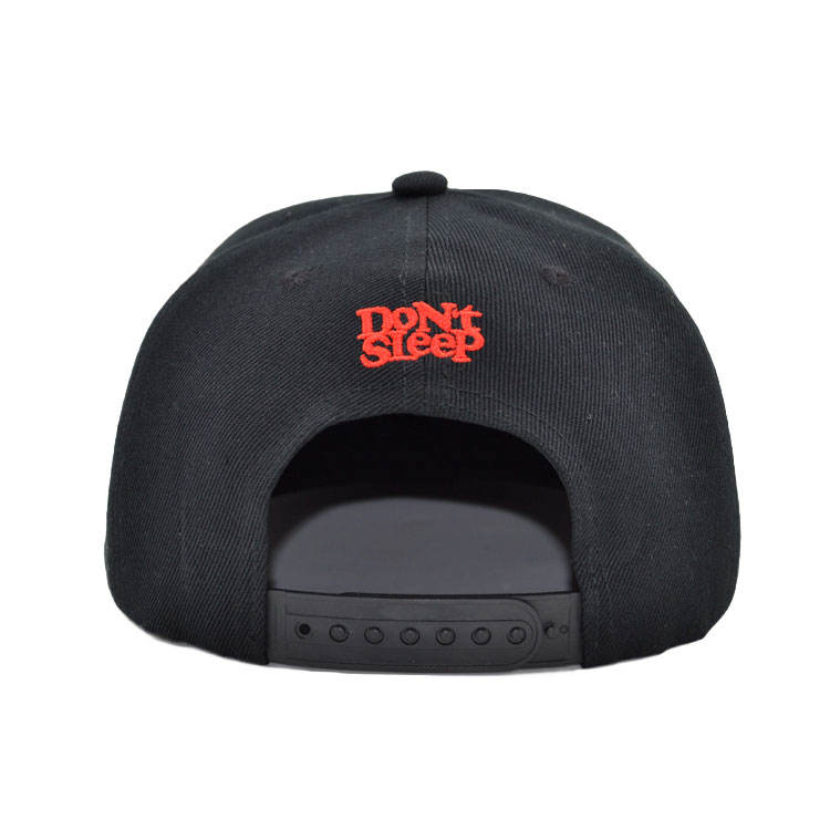 Graffiti Script Logo Embroidered Snapback Cap