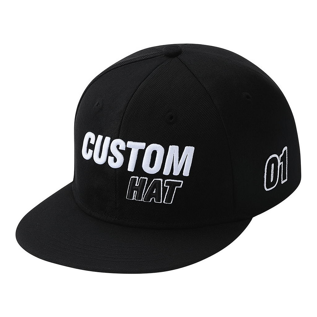 Bold Letter Urban Flat Brim Cap
