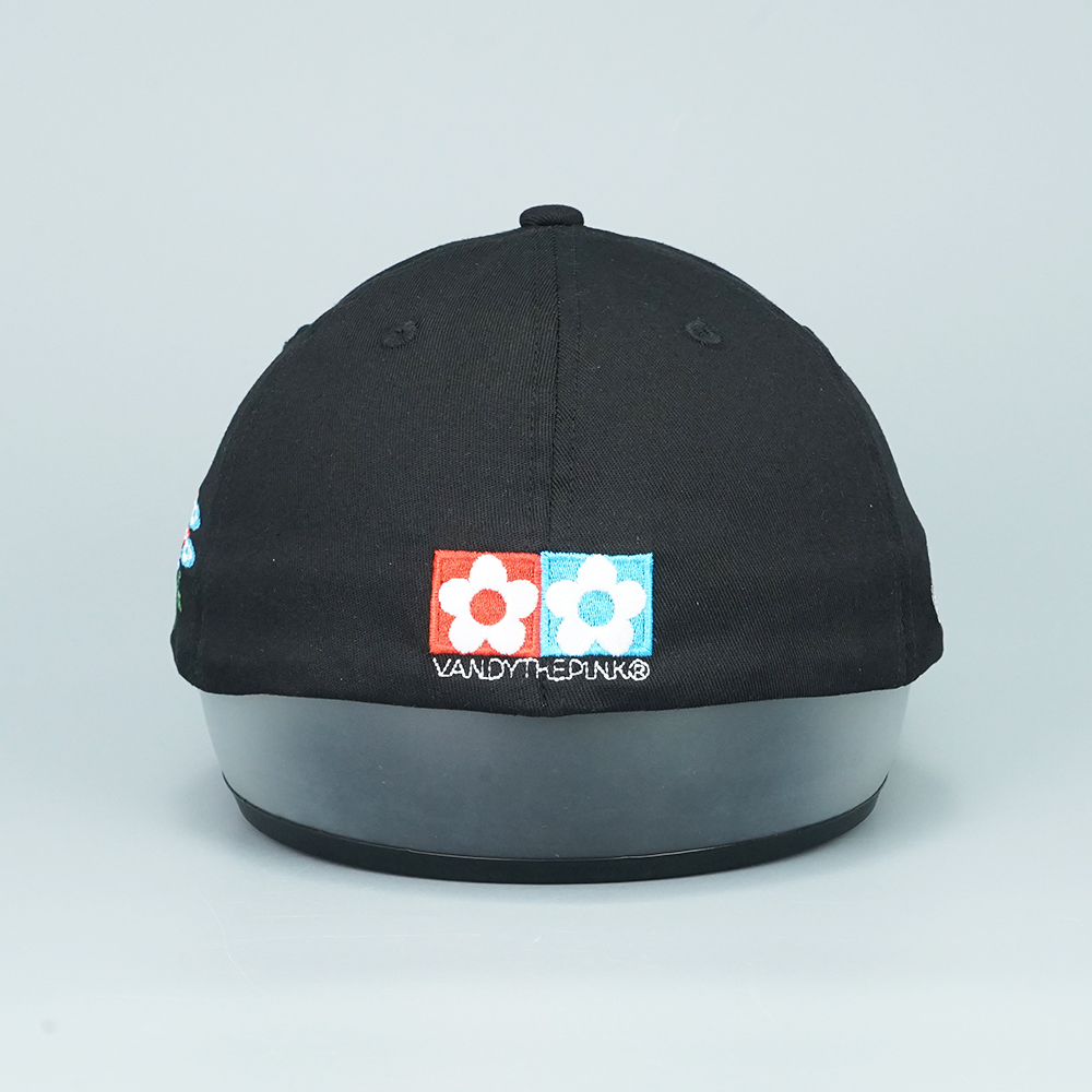 VTP Logo V Embroidered Black Snapback Hat
