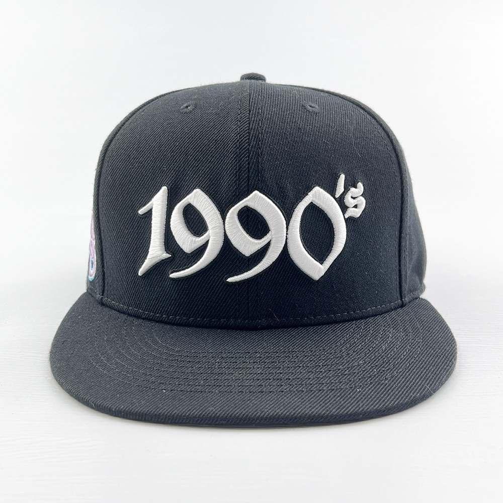 Retro “1990’s” Embroidered 3D Logo Snapback Cap