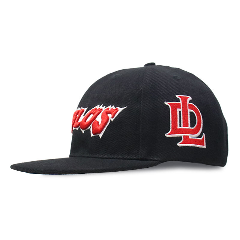 DIABLO Embroidered Flat Brim Urban Snapback Cap